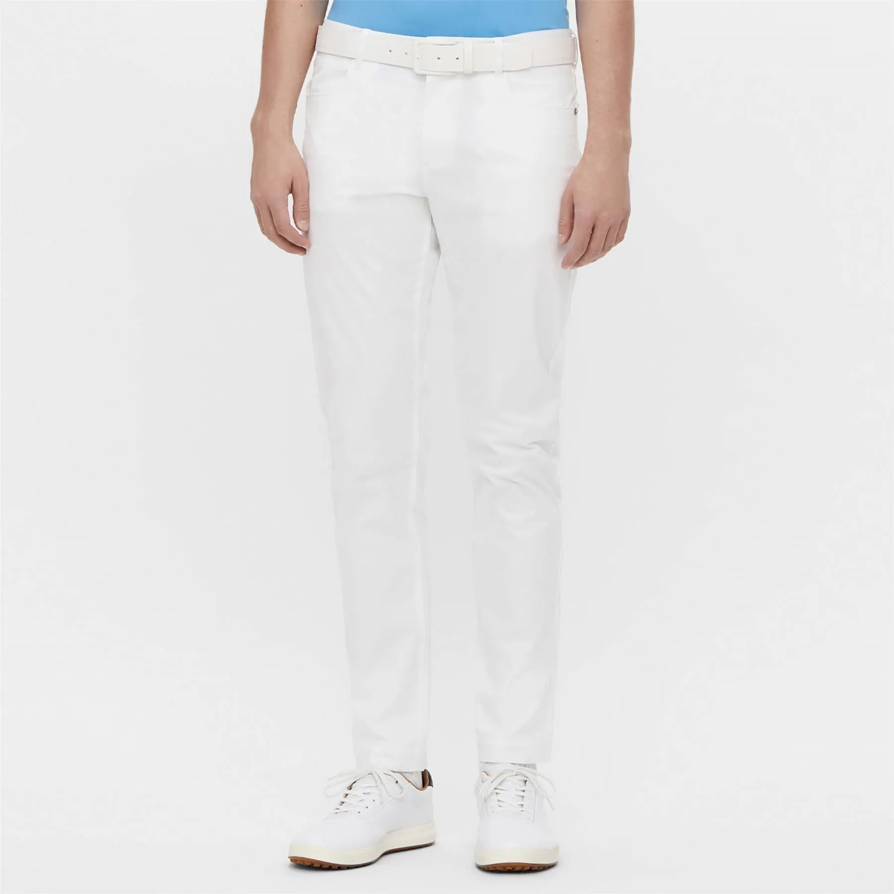 Ant Super Satin Stretch Five Pocket Pants White - SS21