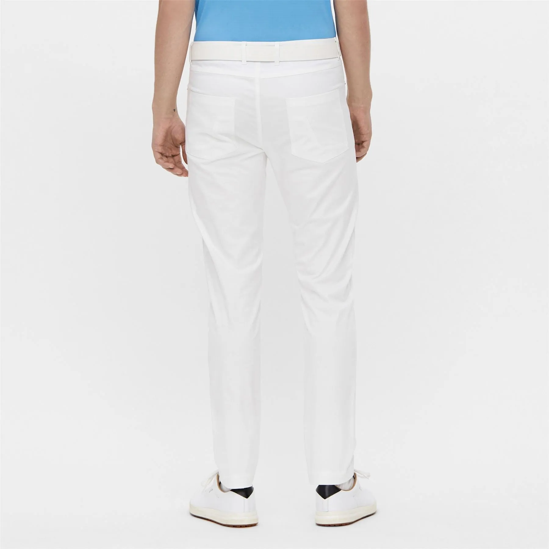 Ant Super Satin Stretch Five Pocket Pants White - SS21