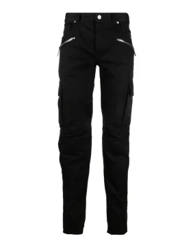 Balmain zip-detail skinny-leg trousers